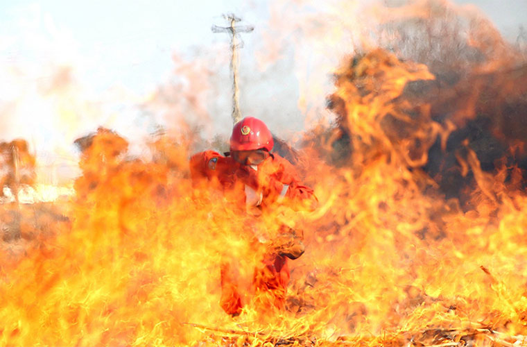 监测火势发展：红外热成像在森林防火中的作用