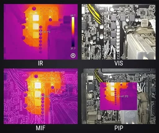 温度数据实时呈现